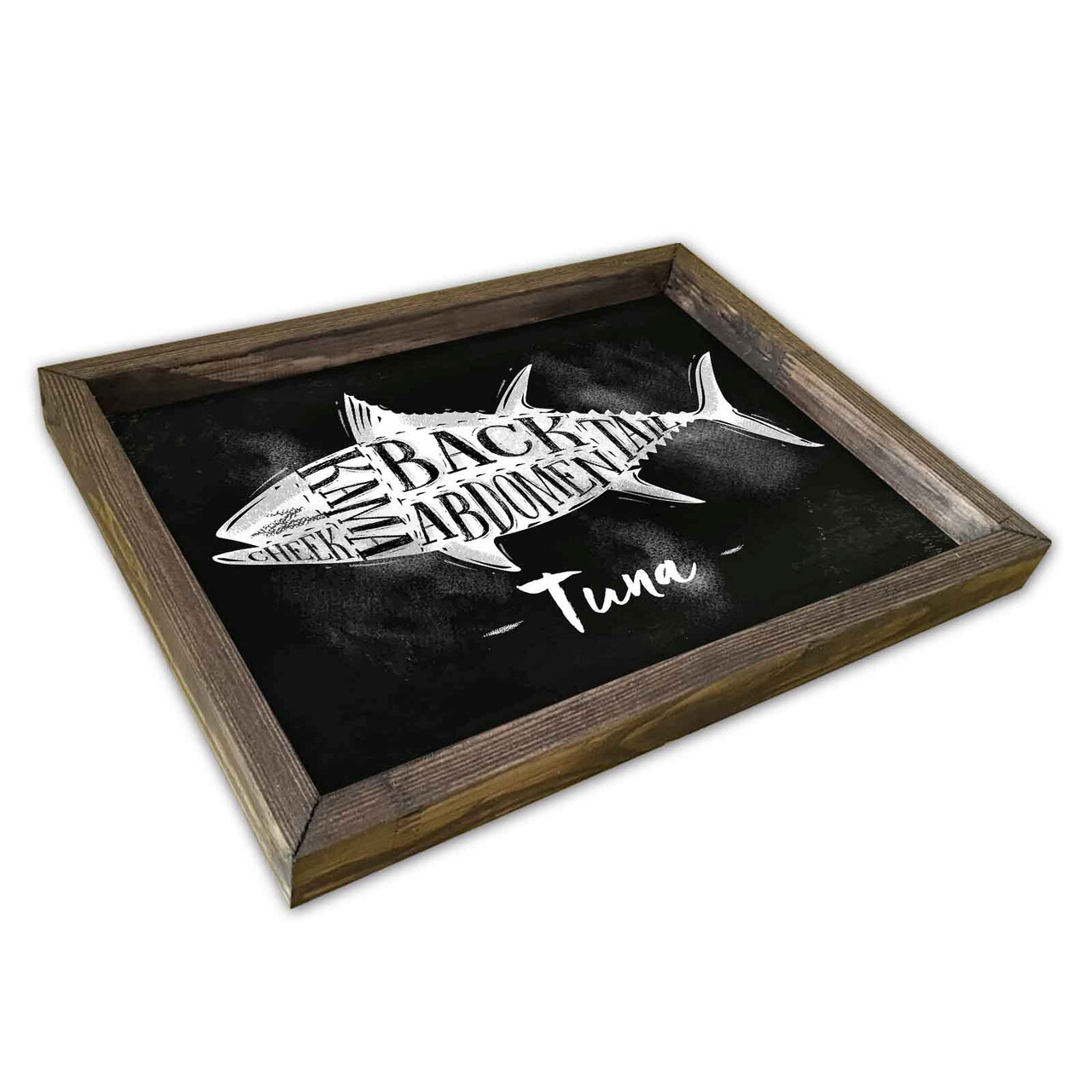 Tava pentru servire, AT-049, 30x40 cm, Multicolor - imagine 3